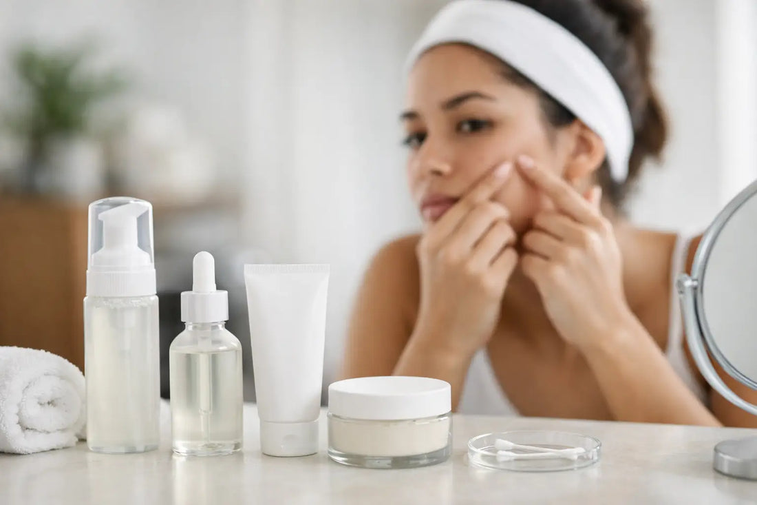 A Simple Acne Focused Skincare Routine Example