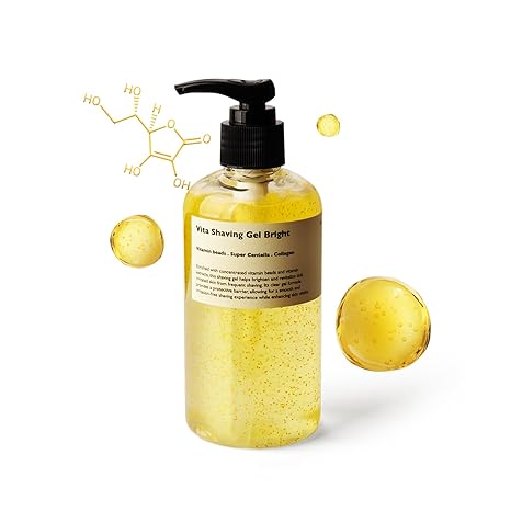 Cica Shaving Gel, Transparent, non-foaming soothing gel, enriched with Centella Asiatica, Aloe Vera and Panthenol for Skin Protection for all sensitive type skin 8.45 oz