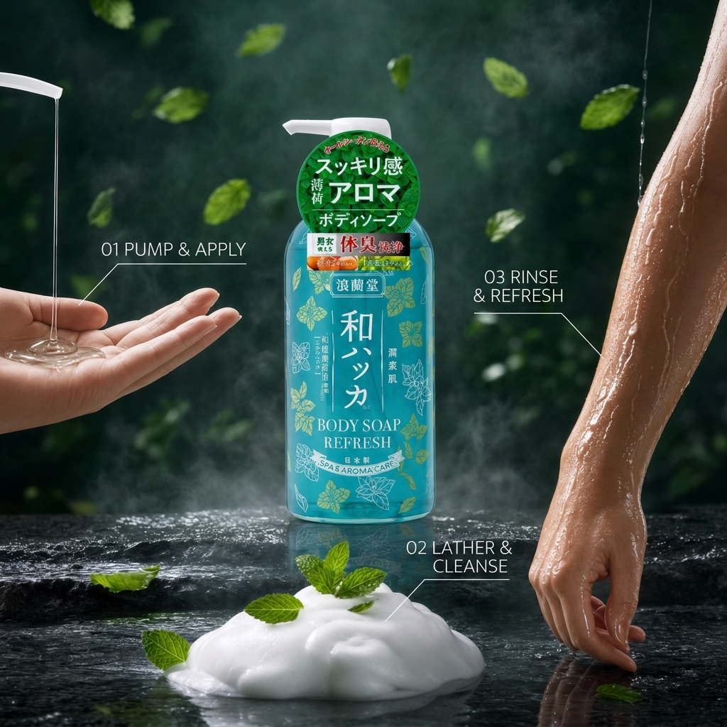 Japanese Peppermint Cool Body Soap