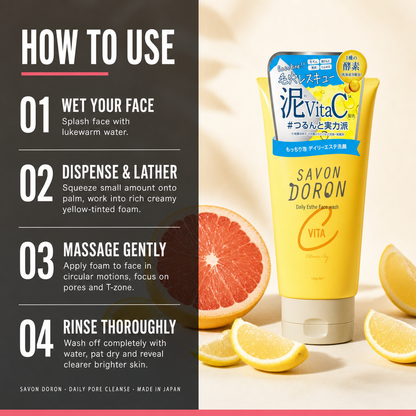 Clay Vitamin C Brightening Face Wash