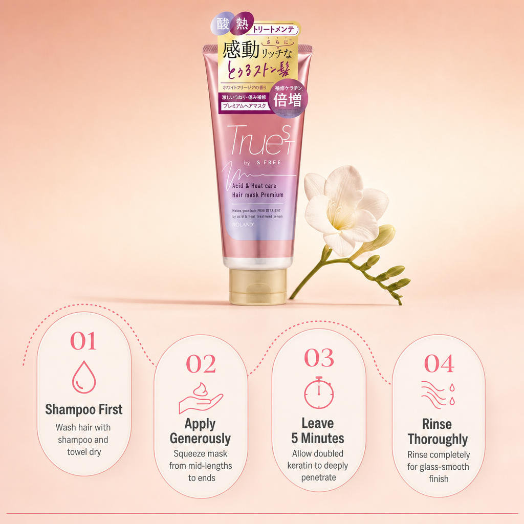 Mascarilla capilar reparadora de queratina premium