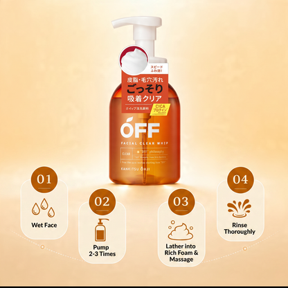 Limpiador Facial de Espuma Cítrica con Vitamina C