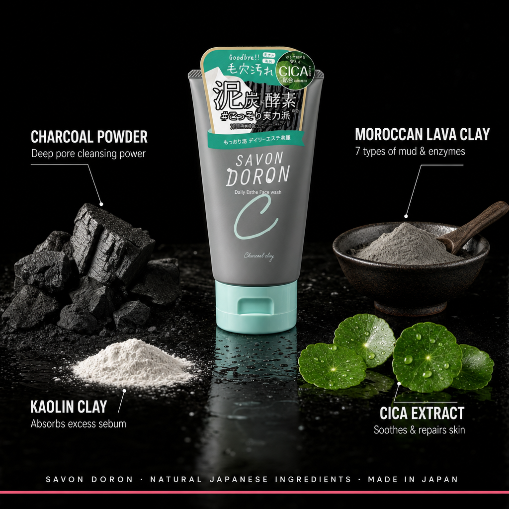 Charcoal Clay Deep Pore Face Wash
