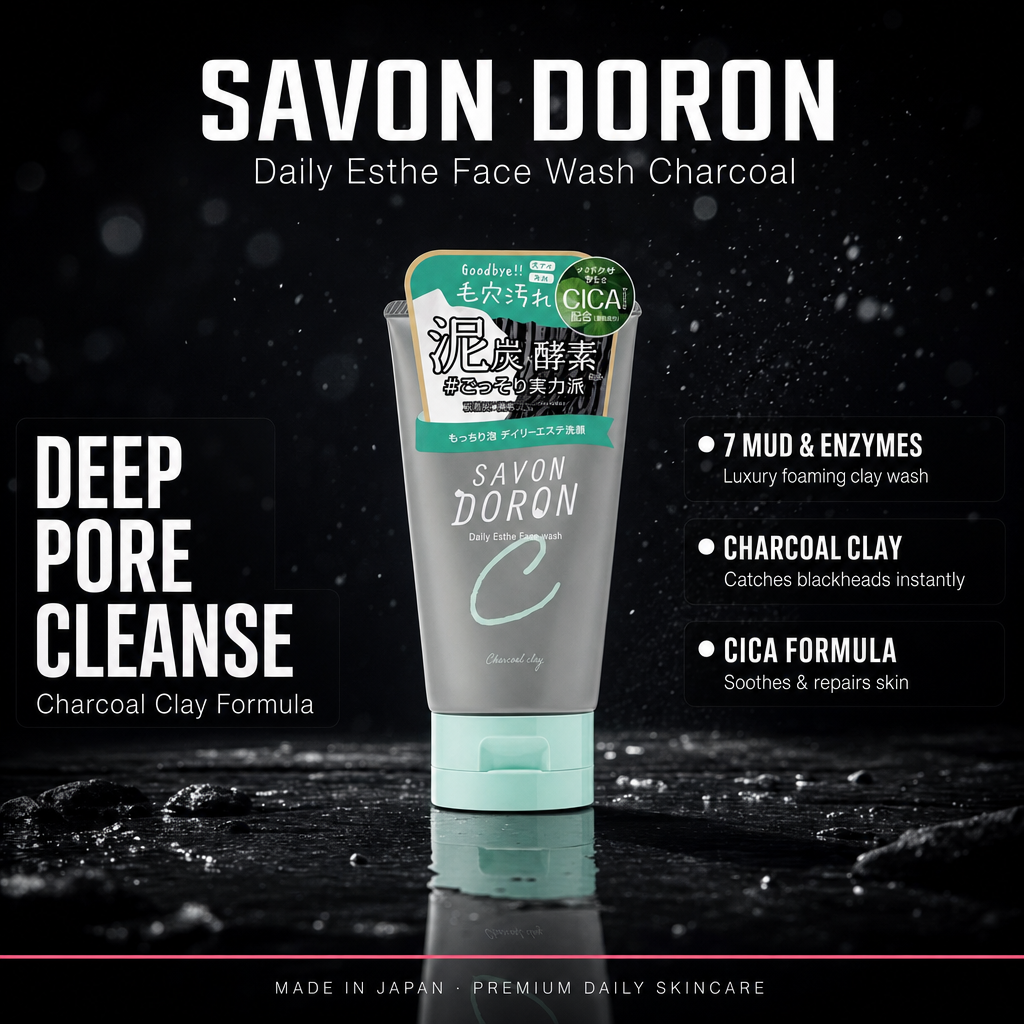 Charcoal Clay Deep Pore Face Wash