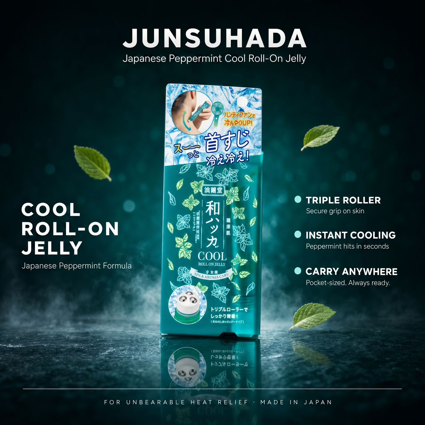 Peppermint Cooling Roll-On Jelly