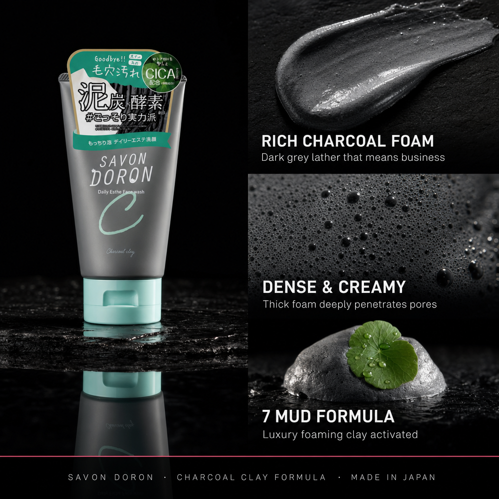 Charcoal Clay Deep Pore Face Wash