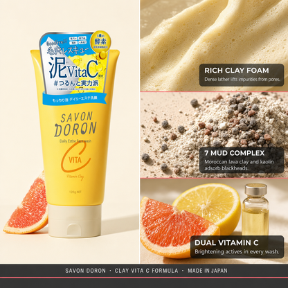 Clay Vitamin C Brightening Face Wash