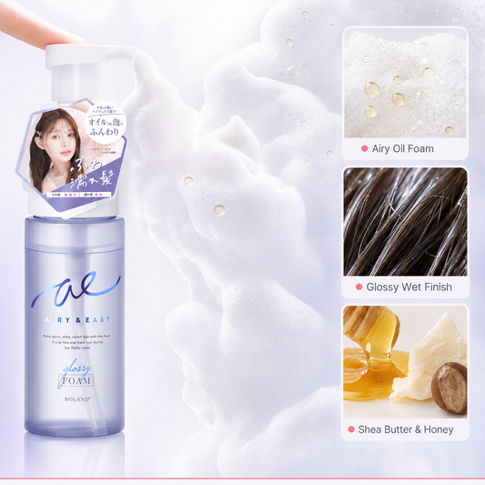 Glossy Oil Foam Hair Styler